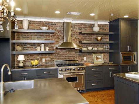 wood cabinets and stainless steel open shelves|kitchen remodel with open shelves.